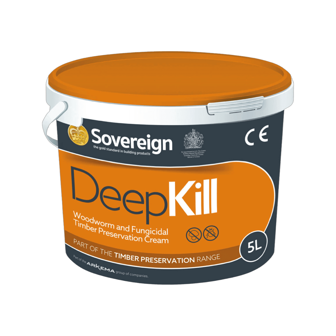 Deepkill Professional Grade Woodworm & Timber Treatment
