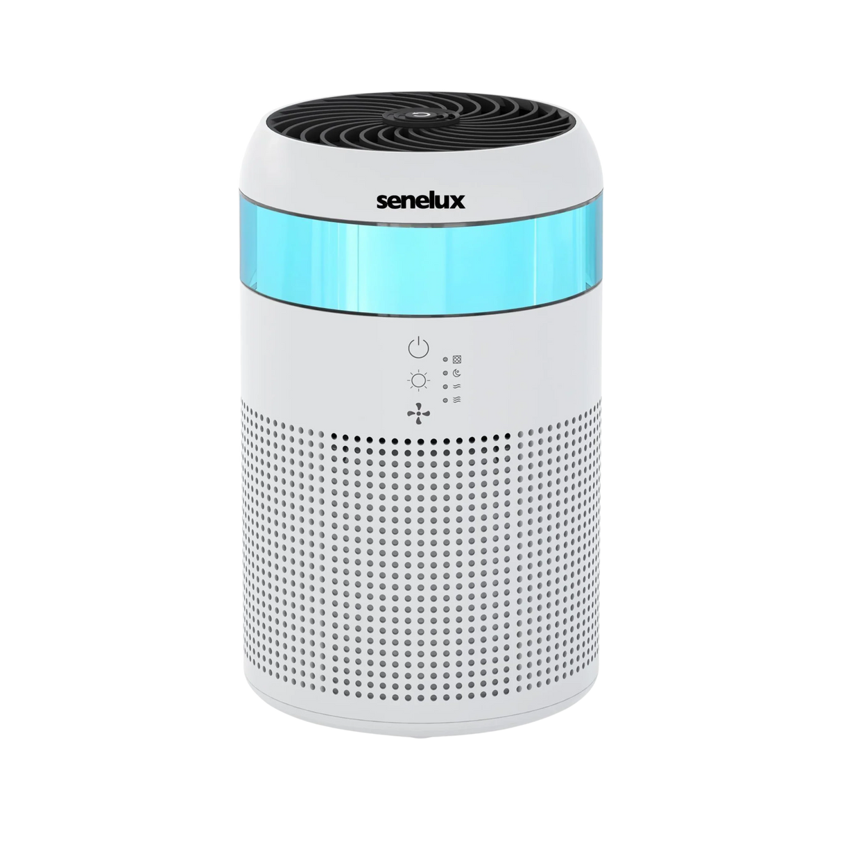 Senelux Demi HEPA Air Purifier for Bedroom with 7 Colours Light, Mini Air Purifier with Fragrance Sponge for Home Office Living Room
