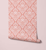 Demi Damask Wallpaper