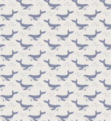 Dotra Playful Whale Wallpaper
