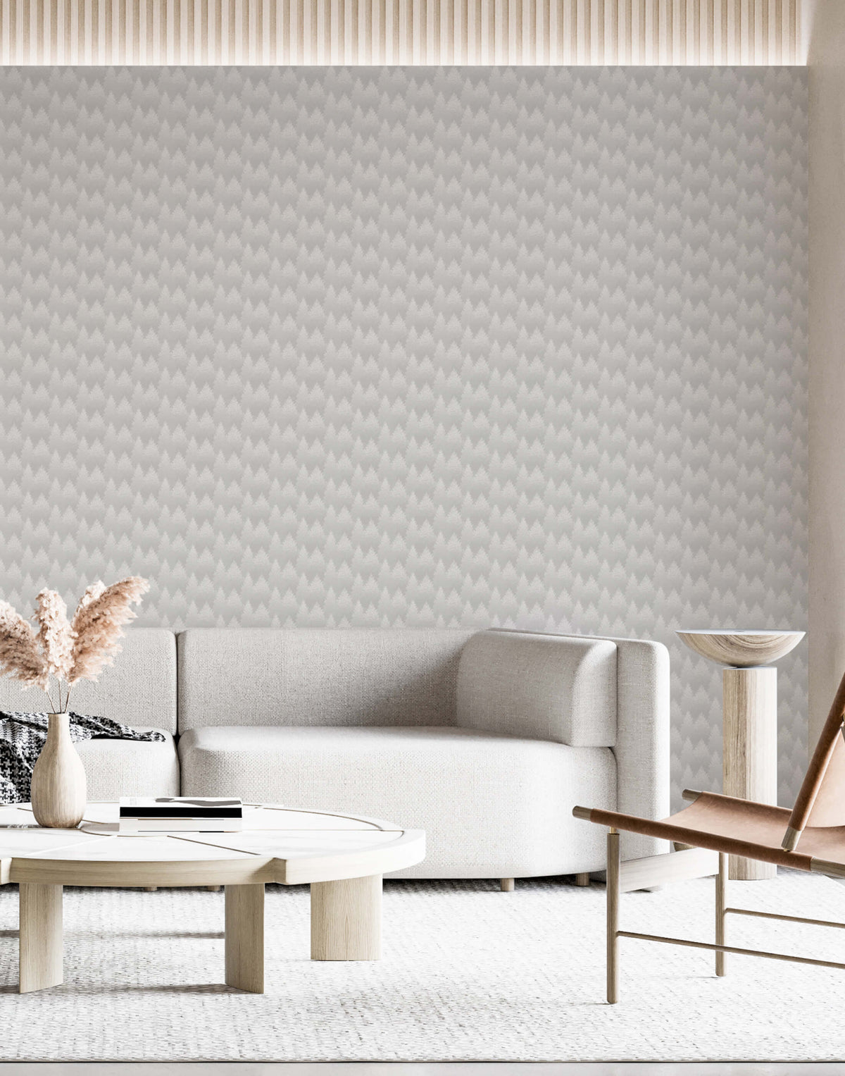 Dotty Dotted Forest Wallpaper