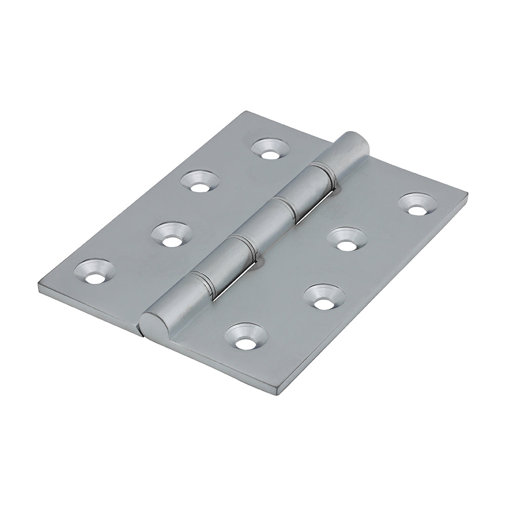Double Stainless Steel Washered Hinges - Solid Brass - Satin Chrome