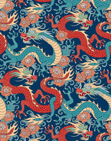 Scute Oriental Dragon Wallpaper