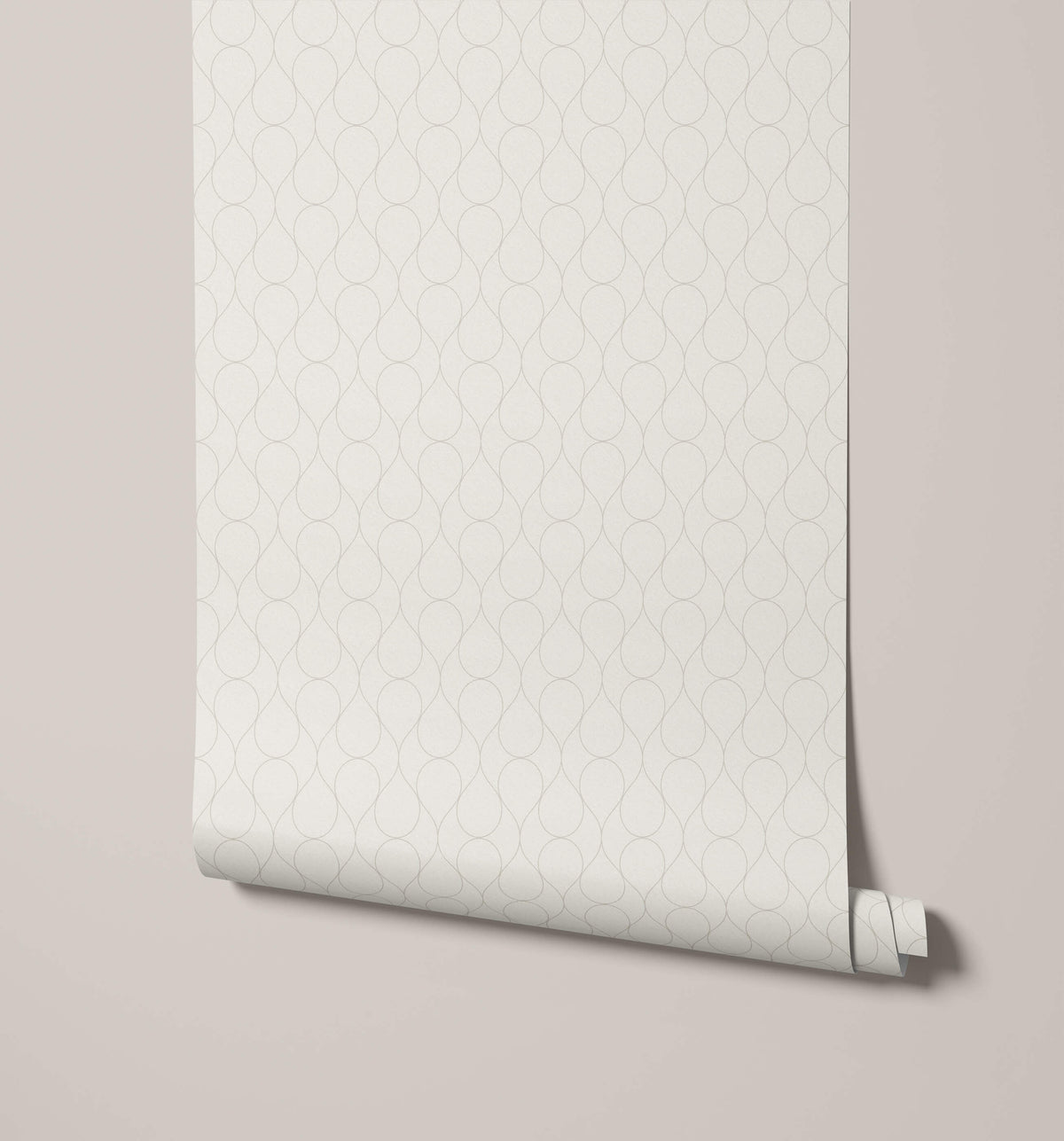 Drip Geometric Teardrop Line Wallpaper