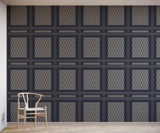 Ecclestone D Wood Panelling Wallpaper