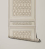 Ecclestone D Wood Panelling Wallpaper