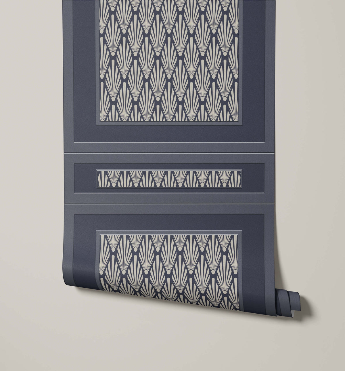 Ecclestone D Wood Panelling Wallpaper