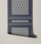 Ecclestone D Wood Panelling Wallpaper