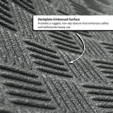 Deckplate Low Profile Rubber Doormat
