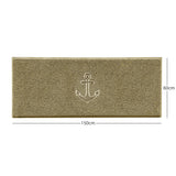 "Anchors Away" Grey Spaghetti Door Mat