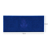 "Anchors Away" Grey Spaghetti Door Mat