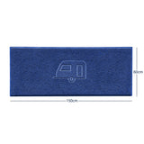"Caravan" Grey Spaghetti Door Mat