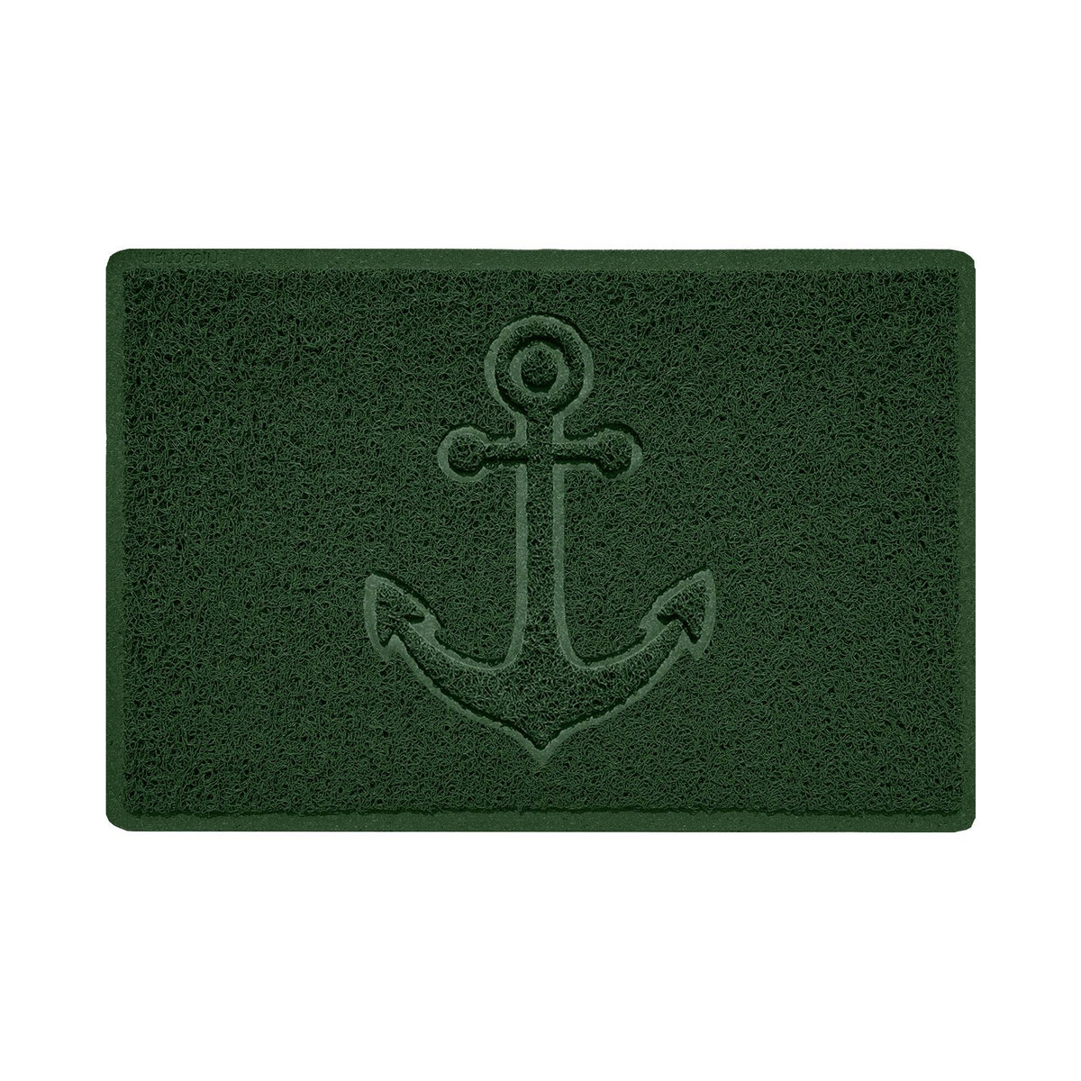 "Anchors Away" Grey Spaghetti Door Mat