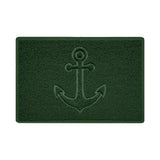 "Anchors Away" Grey Spaghetti Door Mat