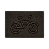 Embossed Spaghetti Outdoor Doormat - Brown