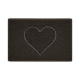 Embossed Spaghetti Outdoor Doormat - Brown