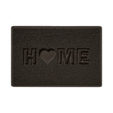 Embossed Spaghetti Outdoor Doormat - Brown
