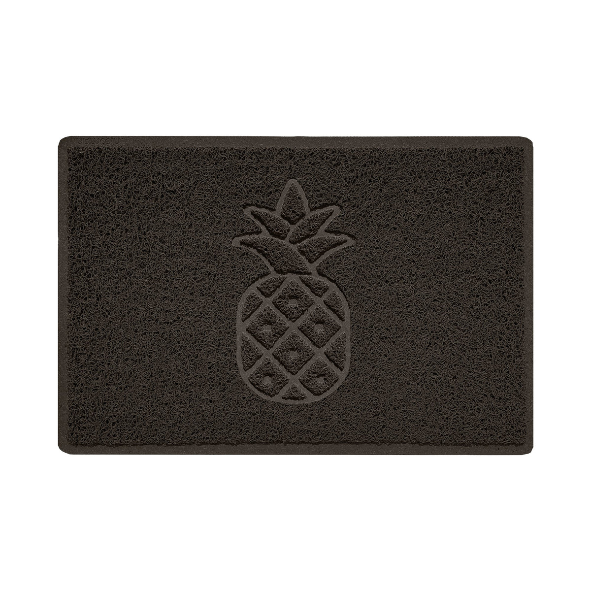 Embossed Spaghetti Outdoor Doormat - Brown