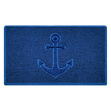 "Anchors Away" Grey Spaghetti Door Mat