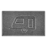 "Caravan" Grey Spaghetti Door Mat