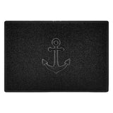 "Anchors Away" Grey Spaghetti Door Mat