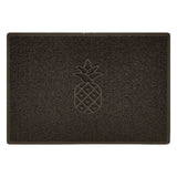 Embossed Spaghetti Outdoor Doormat - Brown