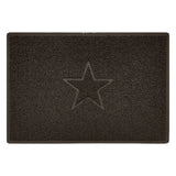 Embossed Spaghetti Outdoor Doormat - Brown