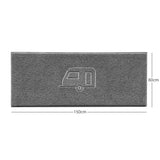 "Caravan" Grey Spaghetti Door Mat