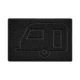 "Caravan" Grey Spaghetti Door Mat