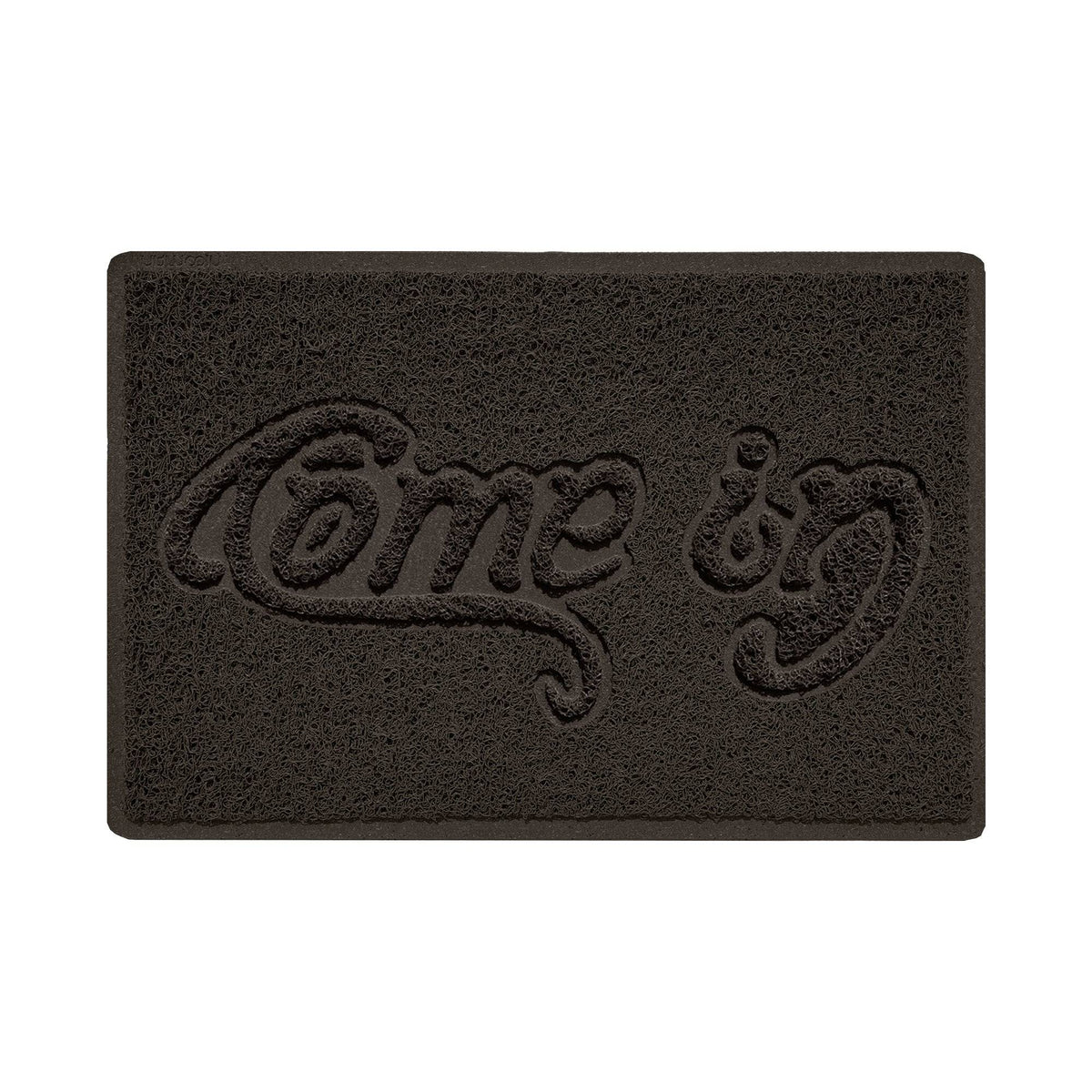 "Come In" Grey Spaghetti Door Mat