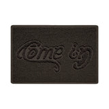 "Come In" Grey Spaghetti Door Mat