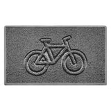 "Cycle" Grey Spaghetti Doormat
