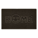 Embossed Spaghetti Outdoor Doormat - Brown