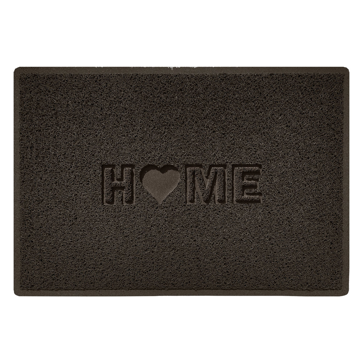 Embossed Spaghetti Outdoor Doormat - Brown