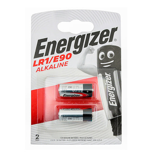 Energizer Alkaline Power LR1 / E90 Batteries – 2 Pack