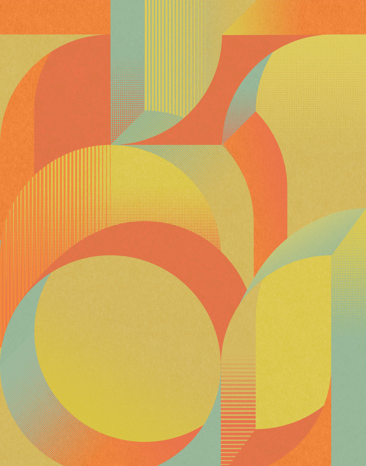 Escher Pattern That Comes Two Wallpaper