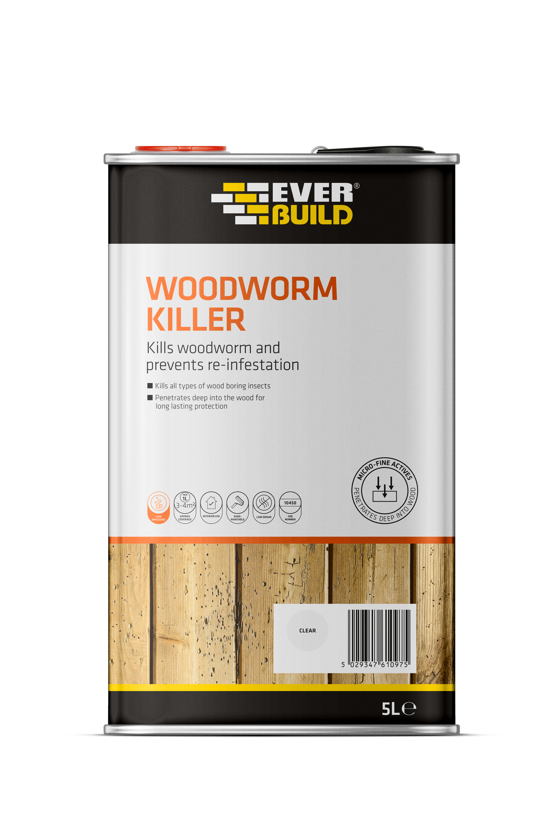 ® Lumberjack Woodworm Killer Deep Penetrating Wood Treatment