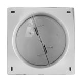 Through Wall Ventilation Kit - STYL Fan with Timer and Brown External Vent