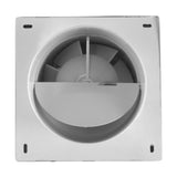 Through Wall Ventilation Kit - STYL Fan with Timer and Brown External Vent