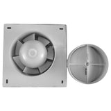 Through Wall Ventilation Kit - STYL Fan with Timer and Brown External Vent