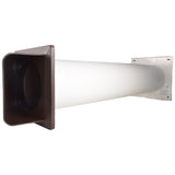 Through Wall Ventilation Kit - STYL Fan with Timer and Brown External Vent
