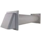 Through Wall Ventilation Kit - STYL Fan with Timer/Humidistat and White External Vent