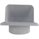 Through Wall Ventilation Kit - STYL Fan with Timer/Humidistat and White External Vent