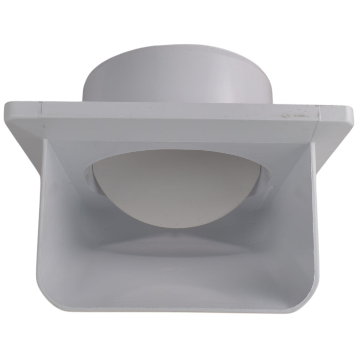Through Wall Ventilation Kit - STYL Fan with Timer and White External Vent