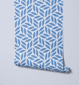 Fall Leaf Geometric Wallpaper