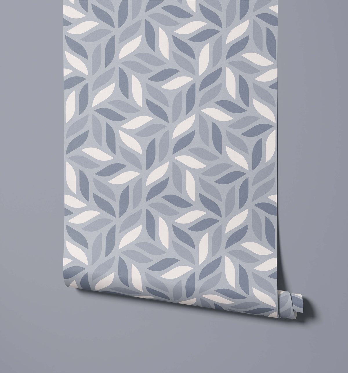 Fall Leaf Geometric Wallpaper