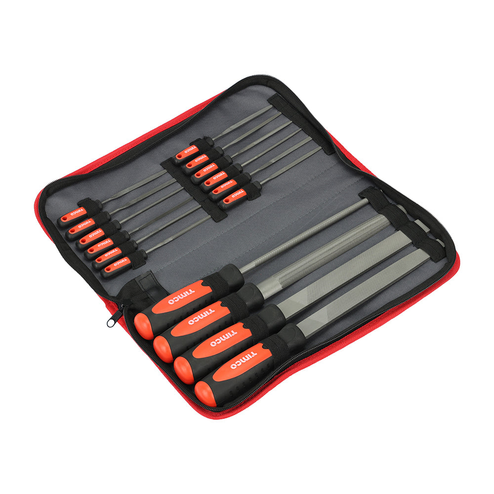 File & Needle File Set (16 Piece) with Storage Wallet