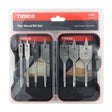 TIMCO Flat Wood Bit Set, 7 Piece, in retail case