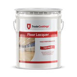 TradeCoatings Floor Lacquer (Two-Pack) - For High Traffic Wooden Floors - 5/10/20L