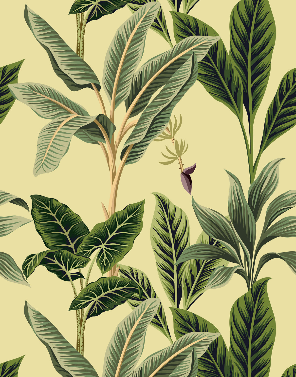 Flora Turn Your Vintage Paradise Wallpaper
